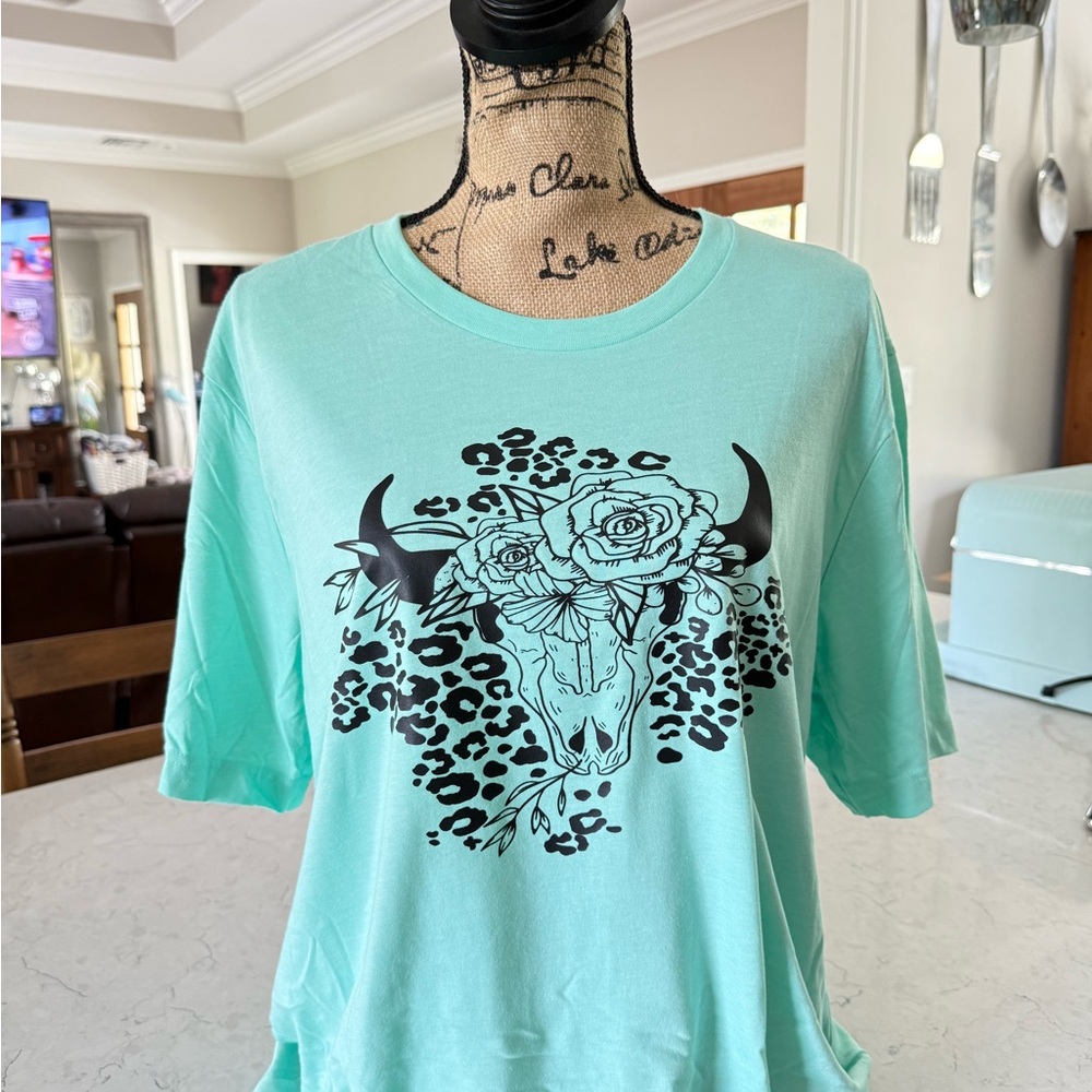 Bella Canvas Mint Green Short Sleeve Tee